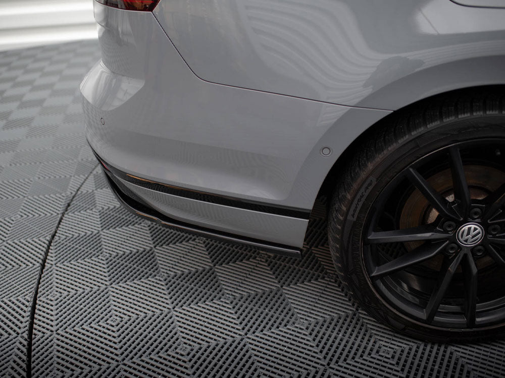 Rear Side Splitters compatible with Volkswagen Passat R-Line B8 Facelift