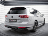 Rear Splitter (Vertical Bars) compatible with Volkswagen Passat R-Line B8 Facelift