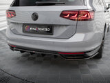 Rear Splitter (Vertical Bars) compatible with Volkswagen Passat R-Line B8 Facelift