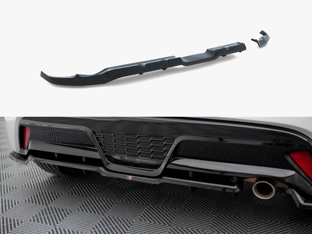 Rear Splitter (Vertical Bars) compatible with Toyota Yaris GR Sport Mk4
