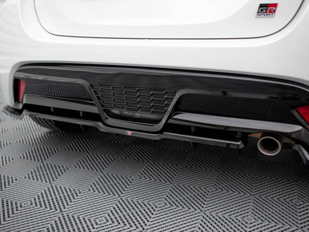 Rear Splitter (Vertical Bars) compatible with Toyota Yaris GR Sport Mk4