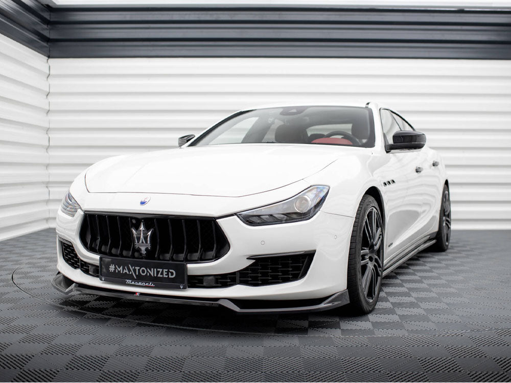 Front Splitter V.1 compatible with Maserati Ghibli Mk3 Facelift