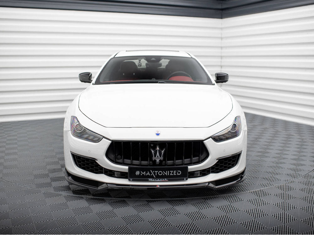 Front Splitter V.1 compatible with Maserati Ghibli Mk3 Facelift