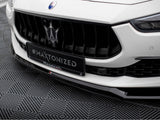 Front Splitter V.1 compatible with Maserati Ghibli Mk3 Facelift