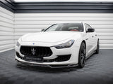 Front Splitter V.2 compatible with Maserati Ghibli Mk3 Facelift