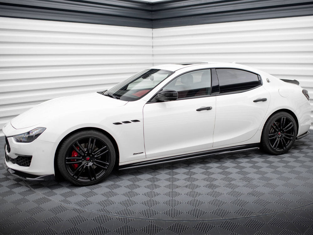 Side Skirts Diffusers compatible with Maserati Ghibli Mk3 Facelift