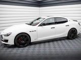 Side Skirts Diffusers compatible with Maserati Ghibli Mk3 Facelift