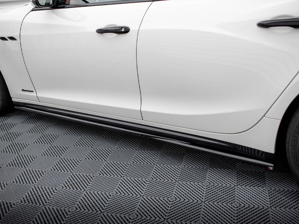 Side Skirts Diffusers compatible with Maserati Ghibli Mk3 Facelift
