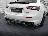 Rear Splitter (Vertical Bars) compatible with Maserati Ghibli Mk3 Facelift