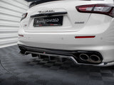 Rear Splitter (Vertical Bars) compatible with Maserati Ghibli Mk3 Facelift