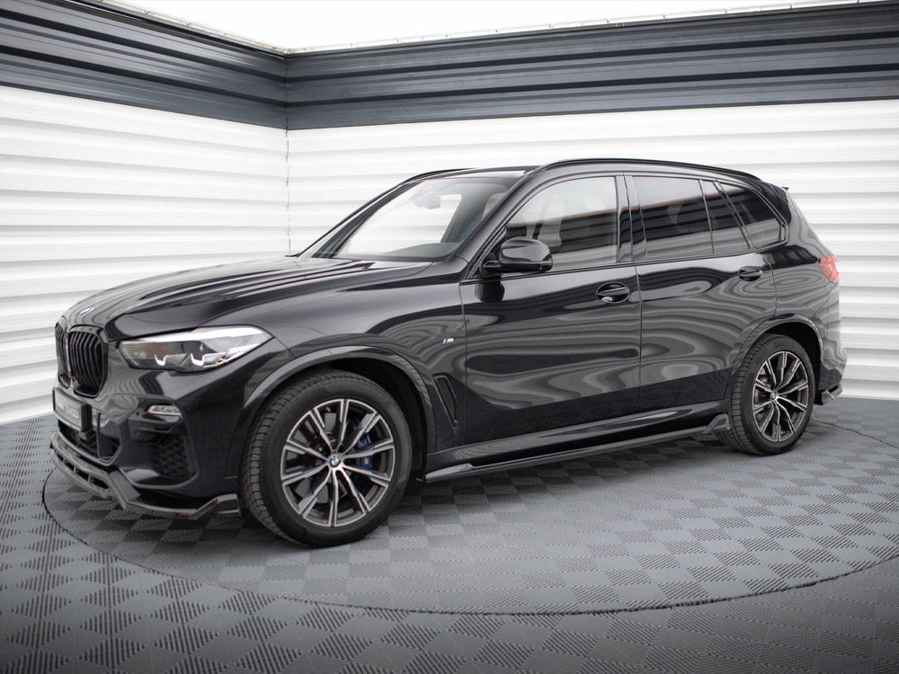Side Skirts Diffusers V.2 compatible with BMW X5 M Sport G05