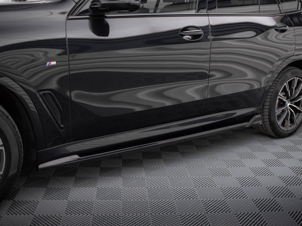 Side Skirts Diffusers V.2 compatible with BMW X5 M Sport G05