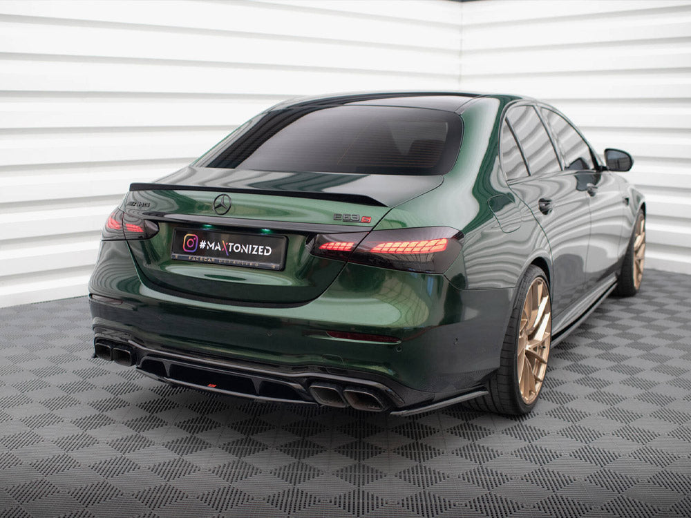 Rear Splitter (Vertical Bars) compatible with Mercedes-AMG E63 W213 Facelift