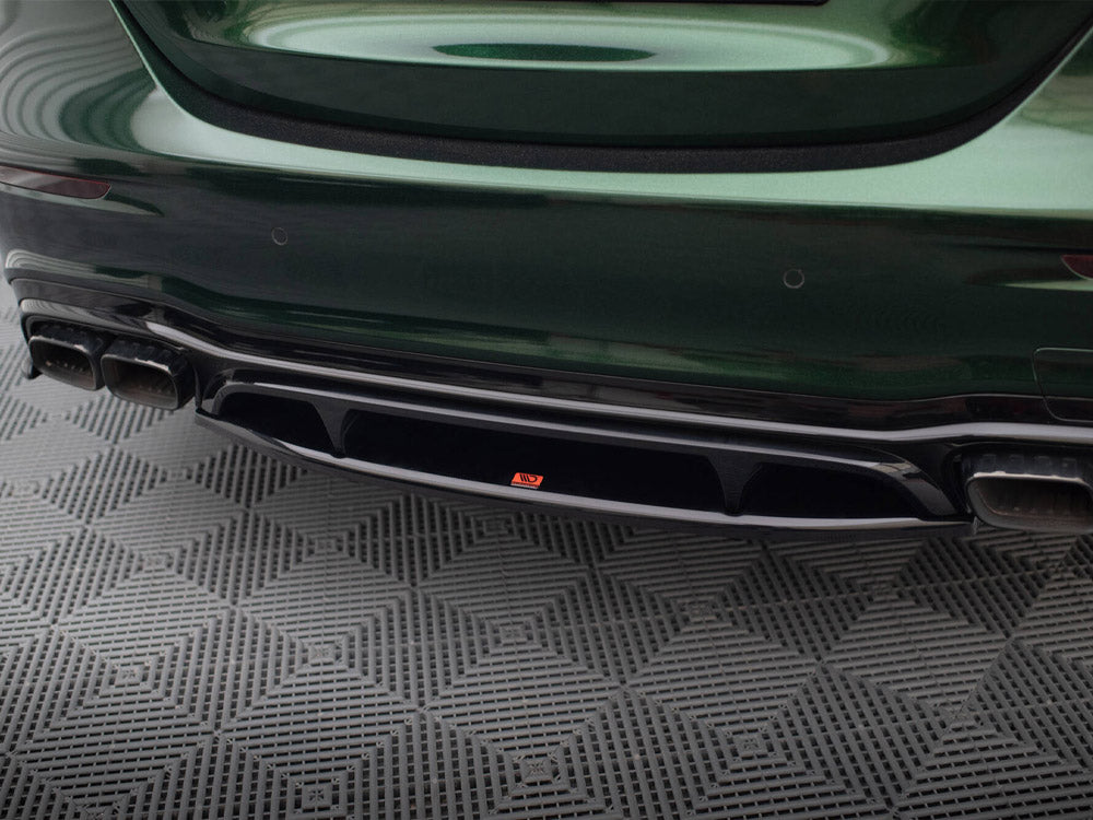 Rear Splitter (Vertical Bars) compatible with Mercedes-AMG E63 W213 Facelift