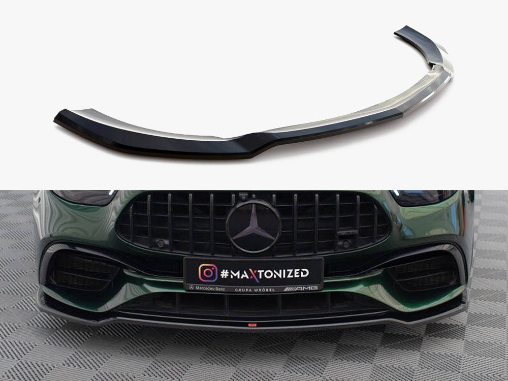 Front Splitter V.1 compatible with Mercedes-AMG E63 W213 Facelift