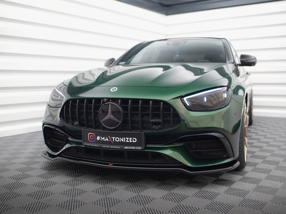 Front Splitter V.1 compatible with Mercedes-AMG E63 W213 Facelift
