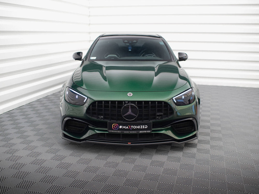 Front Splitter V.1 compatible with Mercedes-AMG E63 W213 Facelift