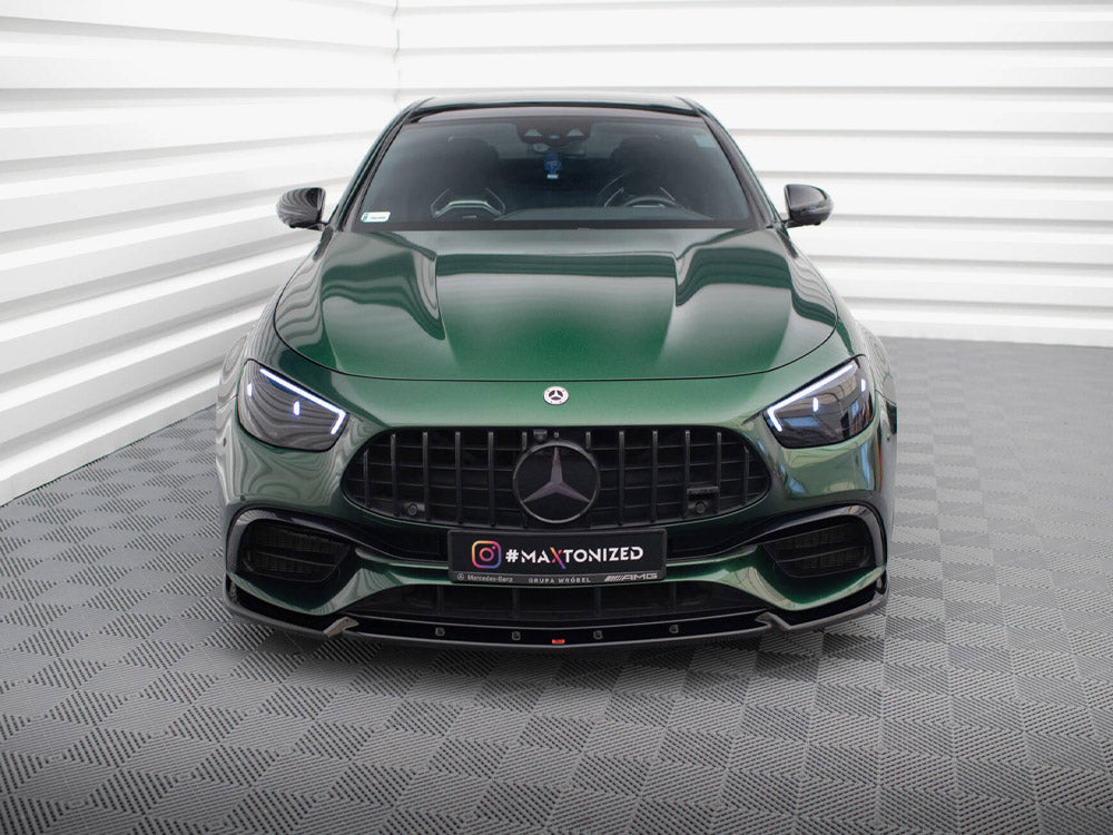 Front Splitter V.2 compatible with Mercedes-AMG E63 W213 Facelift
