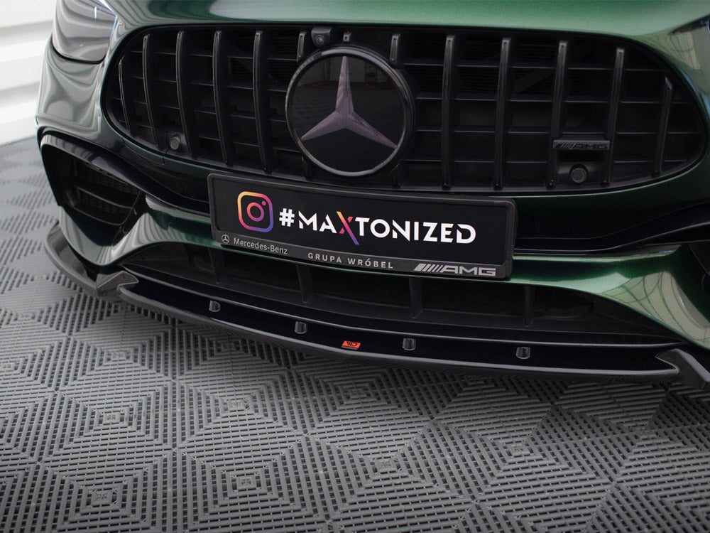 Front Splitter V.2 compatible with Mercedes-AMG E63 W213 Facelift