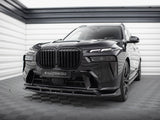 Front Splitter compatible with BMW X7 M-Pack G07 Facelift