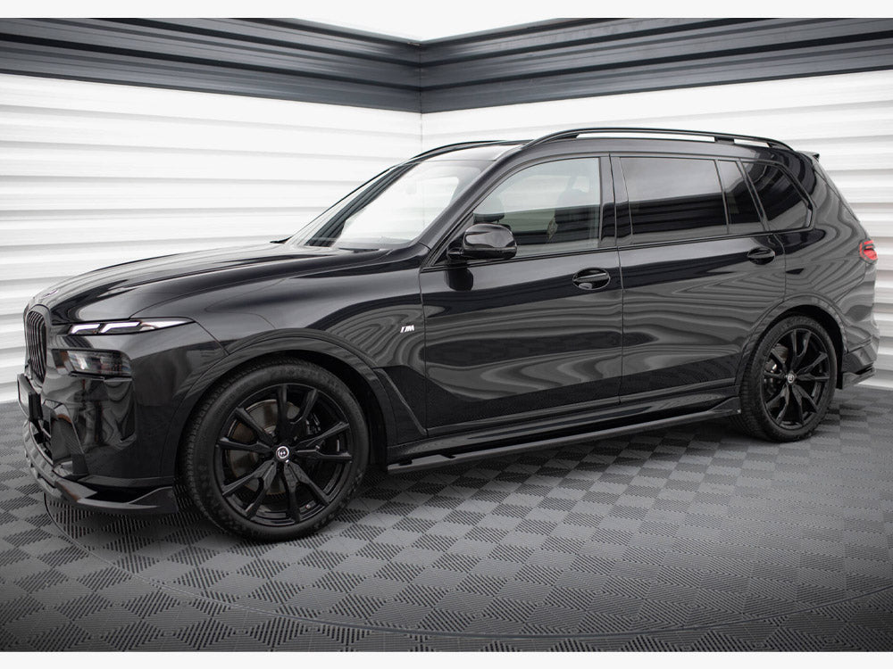 Side Skirts Diffusers compatible with BMW X7 M-Pack G07 Facelift