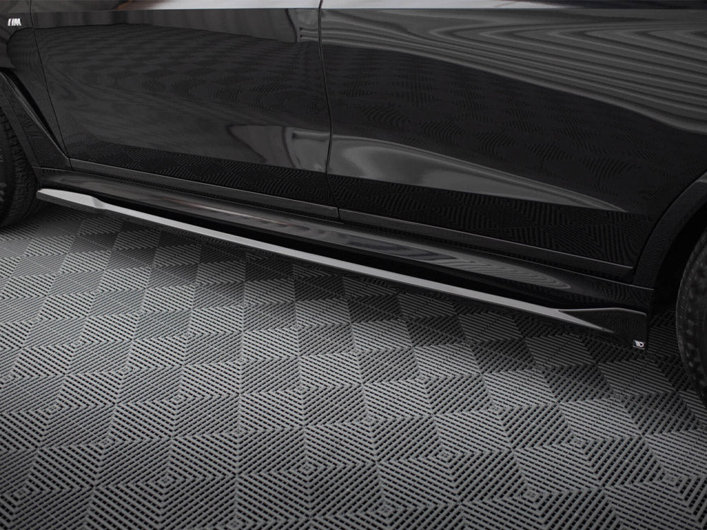 Side Skirts Diffusers compatible with BMW X7 M-Pack G07 Facelift