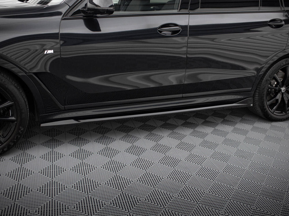Side Skirts Diffusers compatible with BMW X7 M-Pack G07 Facelift