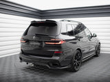 Rear Splitter (Vertical Bars) compatible with BMW X7 M-Pack G07 Facelift