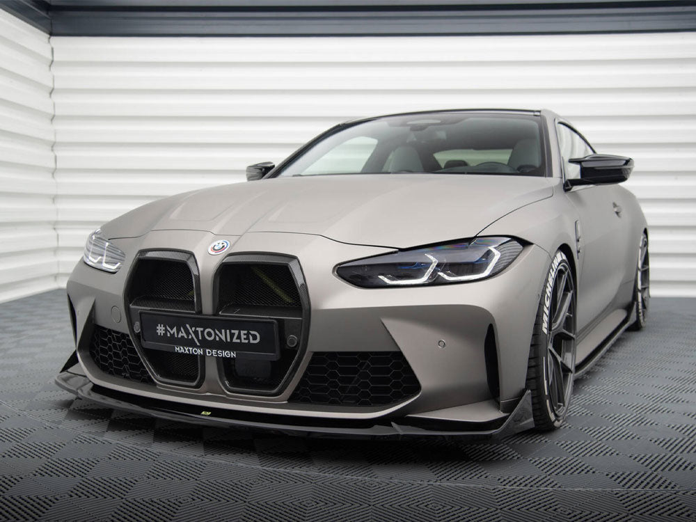 Front Splitter V.4 CSL Look compatible with BMW M4 G82 / G82 Facelift