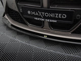 Front Splitter V.4 CSL Look compatible with BMW M4 G82 / G82 Facelift