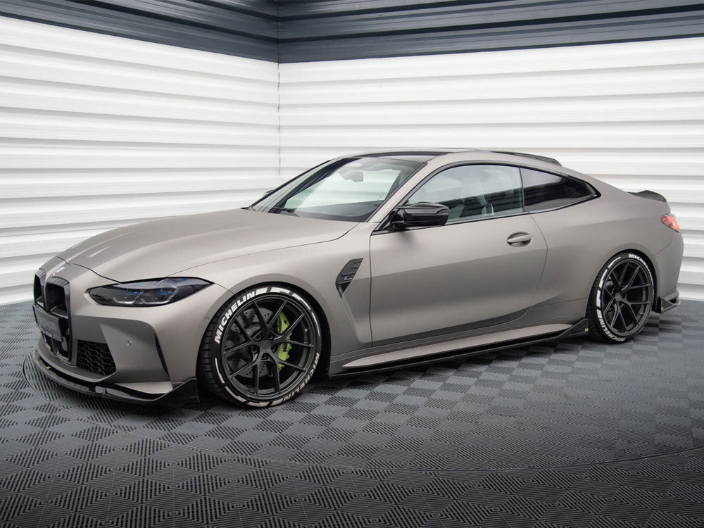 Side Skirt Diffusers V.3 CSL Look compatible with BMW M4 G82 / G82 Facelift
