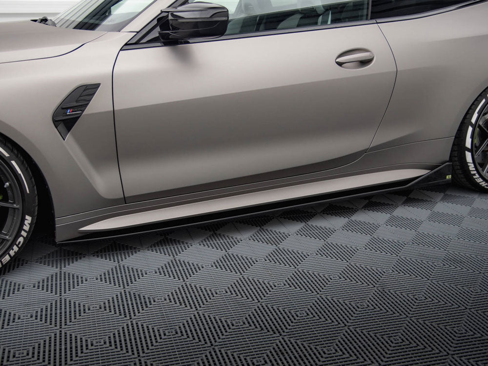 Side Skirt Diffusers V.3 CSL Look compatible with BMW M4 G82 / G82 Facelift