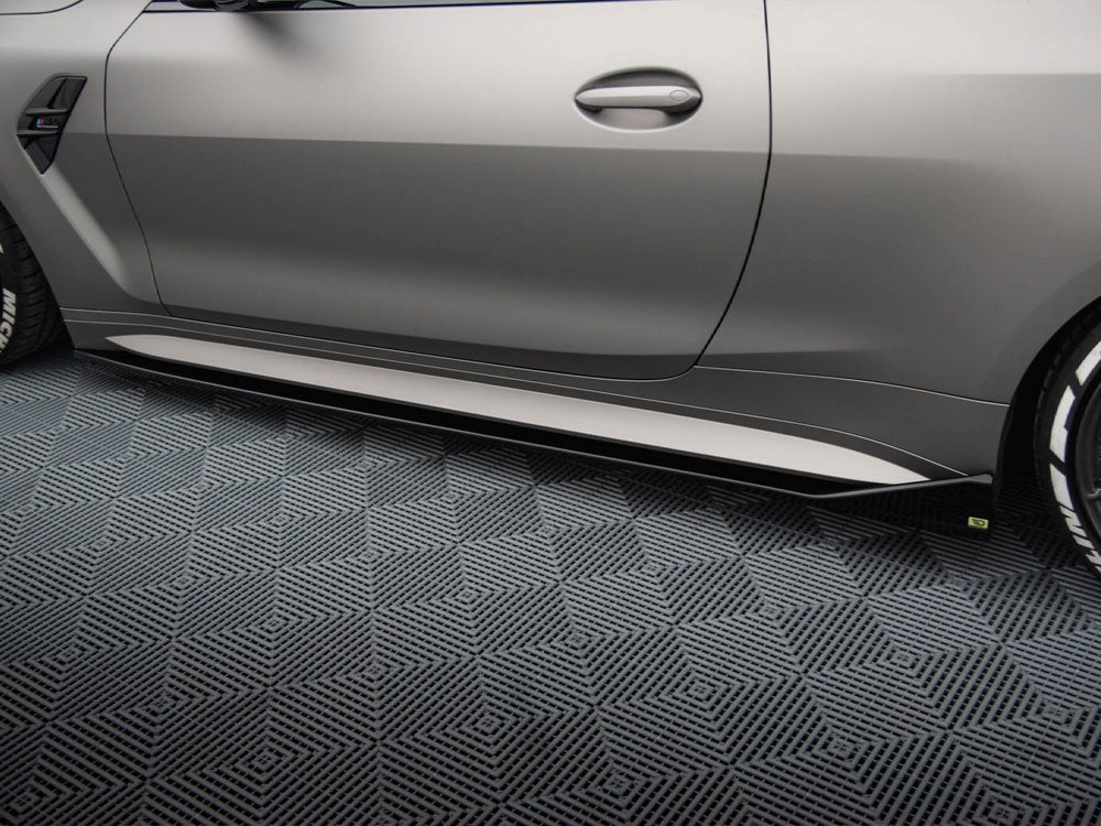 Side Skirt Diffusers V.3 CSL Look compatible with BMW M4 G82 / G82 Facelift
