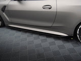 Side Skirt Diffusers V.3 CSL Look compatible with BMW M4 G82 / G82 Facelift