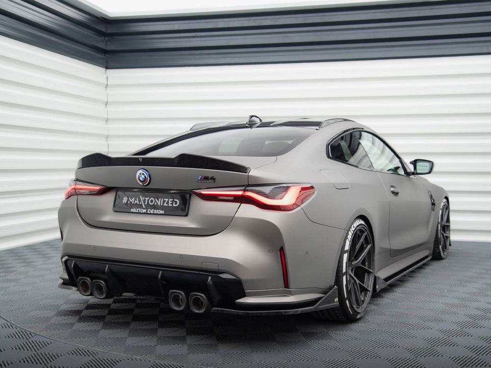 Rear Side Splitters V.3 CSL Look compatible with BMW M4 G82 / G82 Facelift