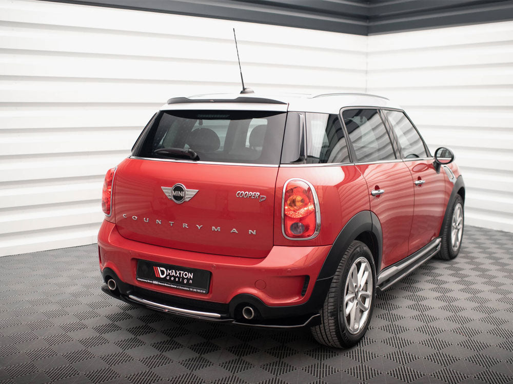 Central Rear Splitter compatible with MINI Cooper Countryman R60 Facelift