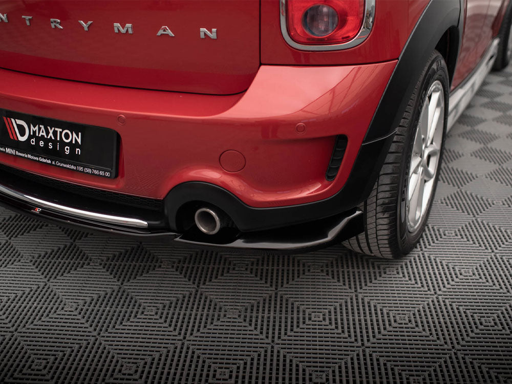 Central Rear Splitter compatible with MINI Cooper Countryman R60 Facelift