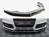 Front Splitter V.1 compatible with Audi A4 Competition B8 Facelift