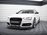 Front Splitter V.1 compatible with Audi A4 Competition B8 Facelift