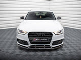 Front Splitter V.1 compatible with Audi A4 Competition B8 Facelift