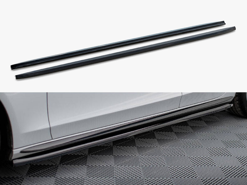 Side Skirts Diffusers V.3 compatible with Audi A4 / A4 S Line / S4 B8