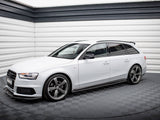 Side Skirts Diffusers V.3 compatible with Audi A4 / A4 S Line / S4 B8