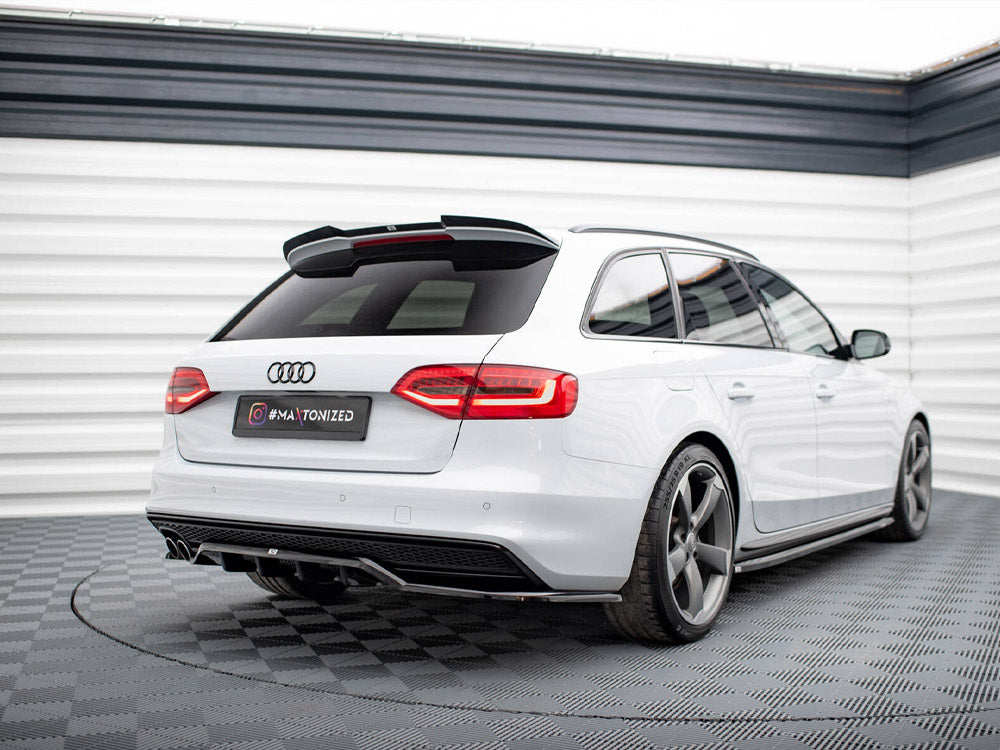 Spoiler CAP compatible with Audi A4 Competition Avant B8 Facelift / RS 4 B8
