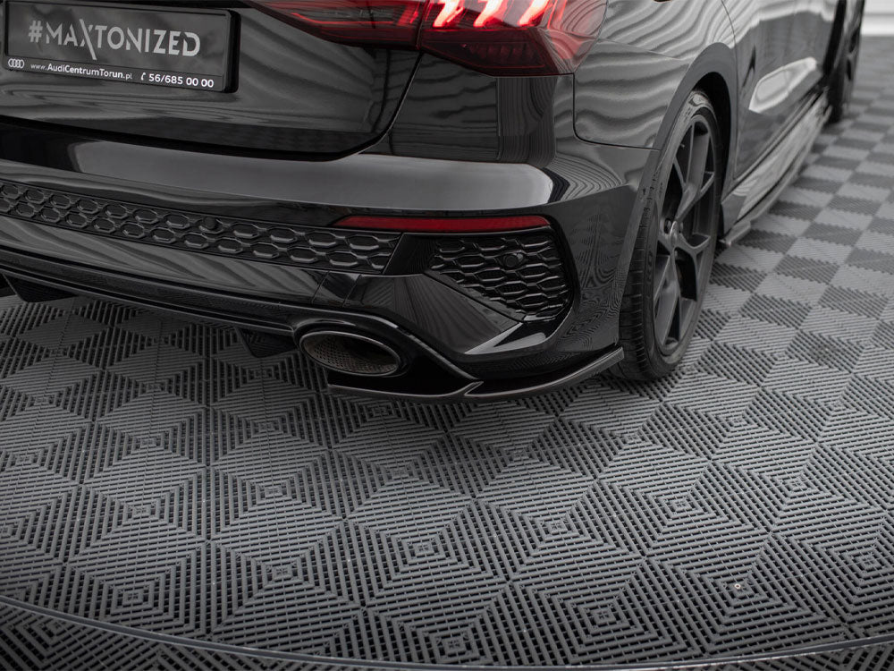 Rear Side Splitters V.1 compatible with Audi RS 3 Sportback 8Y