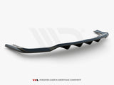 Rear Splitter (Vertical Bars) compatible with Mercedes-Benz GLE SUV AMG Line W167 / W167 Facelift