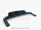 Rear Splitter (Vertical Bars) compatible with Mercedes-Benz GLE SUV AMG Line W167 / W167 Facelift