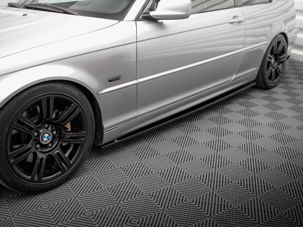 Side Skirts Diffusers compatible with BMW 3 Coupe E46