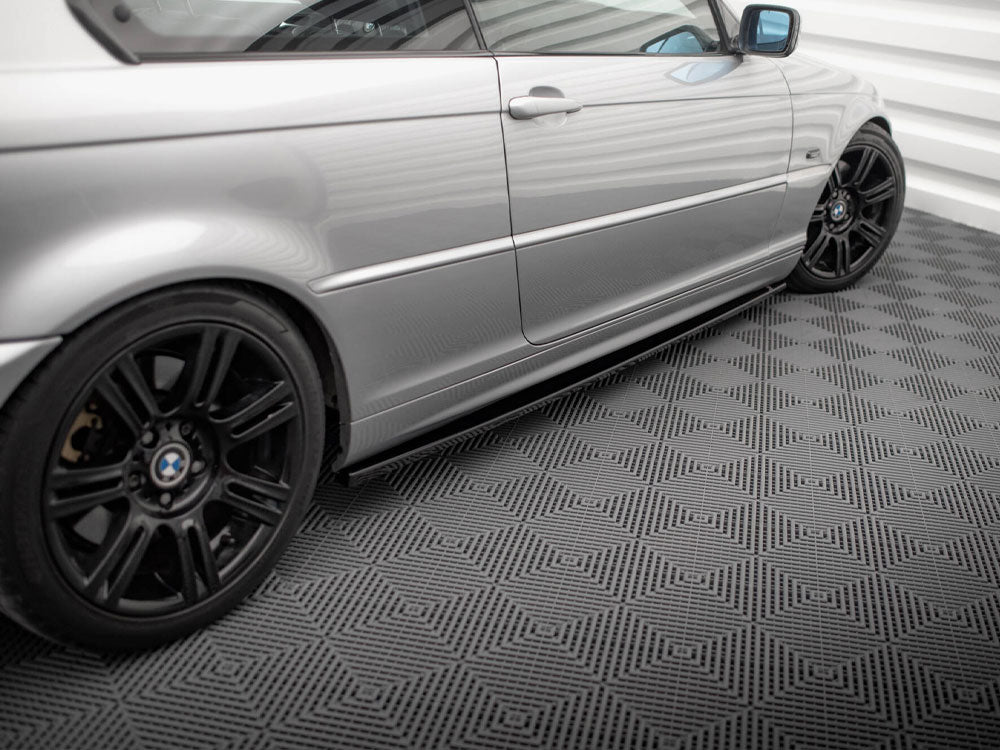 Side Skirts Diffusers compatible with BMW 3 Coupe E46