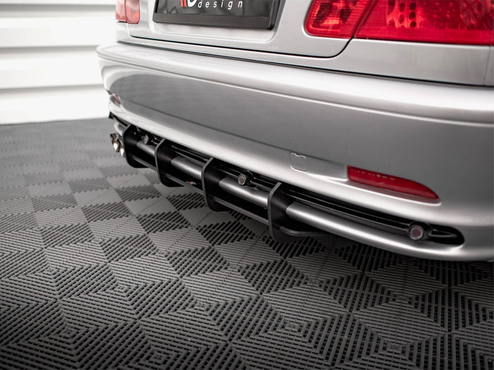 Street PRO Rear Diffuser compatible with BMW 3 Coupe E46