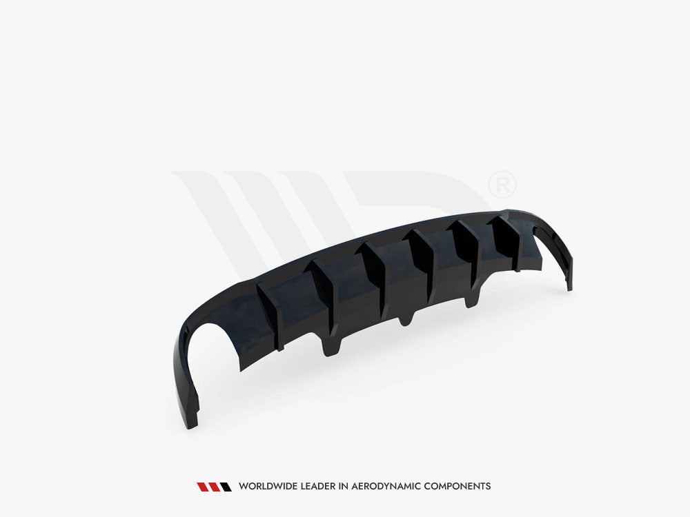 Rear Valance compatible with Audi A6 Sedan / Avant C7 (Version with single exhausts on both sides)